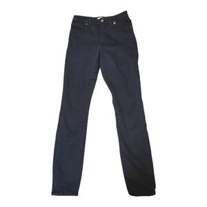 Good American Black Skinny Jeans Sleek Fit - Size 4/27